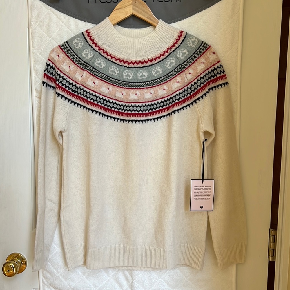 Tabitha Webb Women Sweater, Long Sleeve, Crew Neck, Size XL